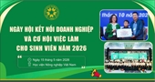 Thư mời tham dự ngày hội kết nối doanh nghiệp và cơ hội việc làm cho sinh viên năm 2026