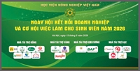 Sơ đồ doanh nghiệp tham gia Ngày hội việc làm