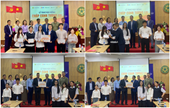 Trao học bổng “Chắp cánh tương lai” dành cho sinh viên ngành Thương mại điện tử, Học viện Nông nghiệp Việt Nam