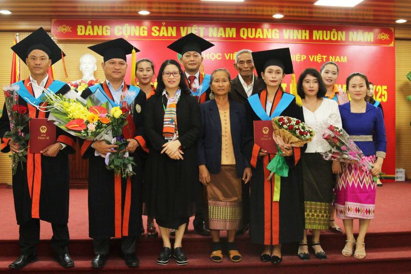 Training activities - graduation ceremony