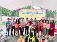 Vietnam National University of Agriculture organized the traditional New Year celebration for Lao and Cambodian students