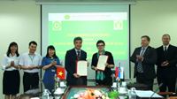 Receiving the Embassy of the Republic of Slovakia in Vietnam and signing renewed MOU with Slovak University of Agriculture