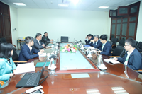 Discussion on training cooperation between VNUA and Institute of Agriculture and Karakalpak Institute of Agriculture and Agrotechnology, Uzbekistan