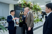 President of Vietnam National University of Agriculture works with Mr David Butler, Head of Sustainable Food Systems Ireland