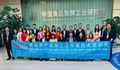 A Lecturer from the Faculty of Food Technology, VNUA, participates in the training course on Vietnamese Agricultural Product Processing and Preservation Technology in China