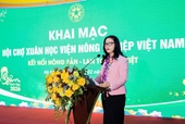 Vietnam National University of Agriculture brings agricultural products to e-commerce platforms