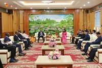 Côte d’Ivoire’s National Assembly President visits Vietnam National University of Agriculture